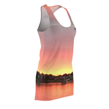 Load image into Gallery viewer, Florida&#39;s Sunset Women&#39;s Cut &amp; Sew Racer back Dress