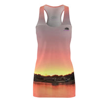 Load image into Gallery viewer, Florida&#39;s Sunset Women&#39;s Cut &amp; Sew Racer back Dress