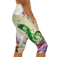 Load image into Gallery viewer, Music II My Ears Yoga Capri Leggings