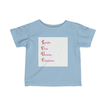 Load image into Gallery viewer, L.O.V.E. Infant Fine Jersey Tee