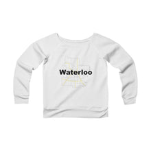 Load image into Gallery viewer, Waterloo M.A.P. Women&#39;s Sponge Fleece Wide Neck Sweatshirt