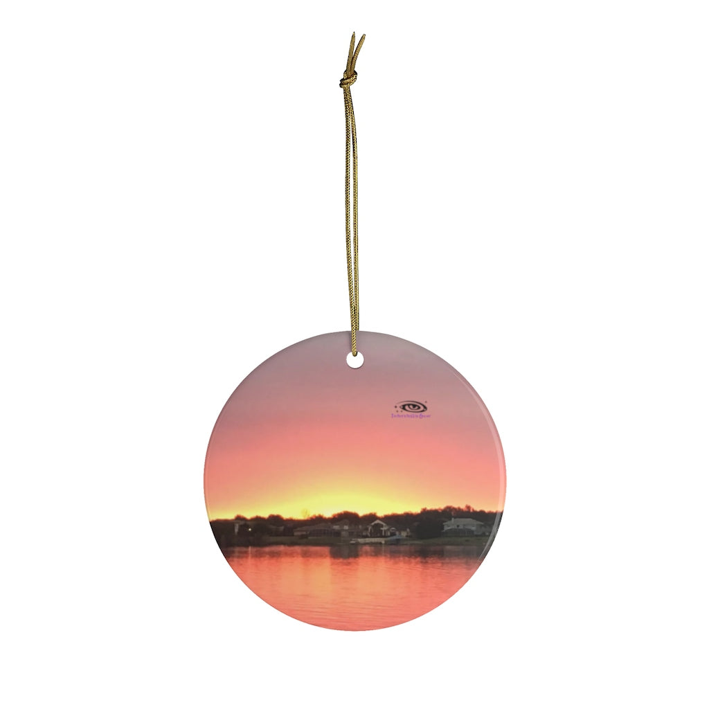 Florida Horizon Ceramic Ornaments