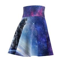 Load image into Gallery viewer, Spaceman Landed Women&#39;s Skater Skirt