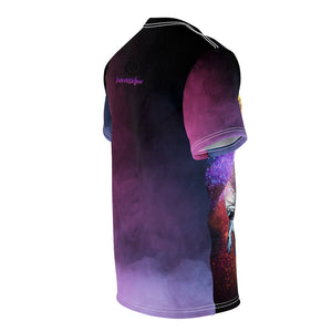 Spaceman Colorful Explosion Unisex AOP Cut & Sew Tee