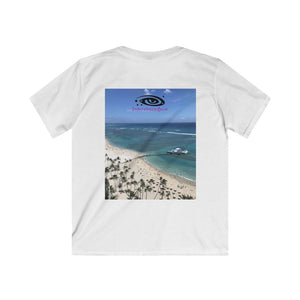 Waikiki Beach Kids Softstyle Tee