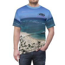 Load image into Gallery viewer, Waikiki Beach Unisex AOP Cut &amp; Sew Tee