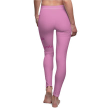 Load image into Gallery viewer, L.O.V.E. Women&#39;s Cut &amp; Sew Casual Leggings (Purple)