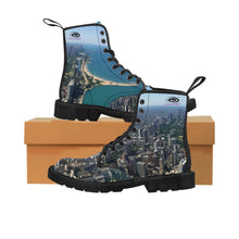 Load image into Gallery viewer, Chi-Town City View Men&#39;s Canvas Boots