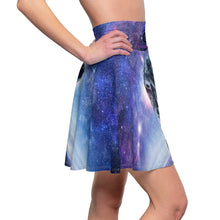 Load image into Gallery viewer, Spaceman Landed Women&#39;s Skater Skirt