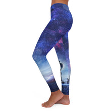 Load image into Gallery viewer, Spaceman Landed Women&#39;s Spandex Leggings