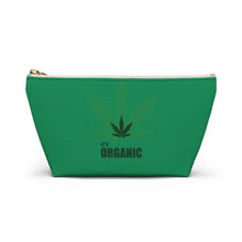 Load image into Gallery viewer, It&#39;s Organic Accessory Pouch w T-bottom (G)