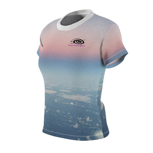 Tour Of Europe Skyline Women's AOP Cut & Sew Tee