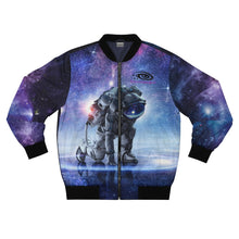 Load image into Gallery viewer, Spaceman Landed Men&#39;s AOP Bomber Jacket