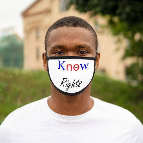 Know Rights Mixed-Fabric Face Mask