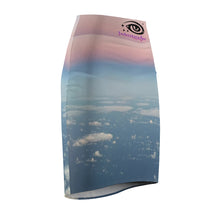 Load image into Gallery viewer, Tour Of Europe Skies Women&#39;s Pencil Skirt