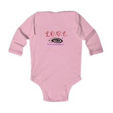 Load image into Gallery viewer, L.O.V.E.Infant Long Sleeve Bodysuit