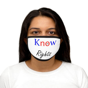 Know Rights Mixed-Fabric Face Mask