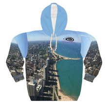 Load image into Gallery viewer, Chi Town City View AOP Unisex Pullover Hoodie