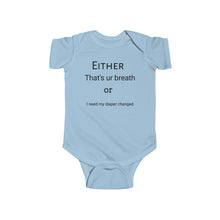 Load image into Gallery viewer, Infant Fine Jersey Bodysuit