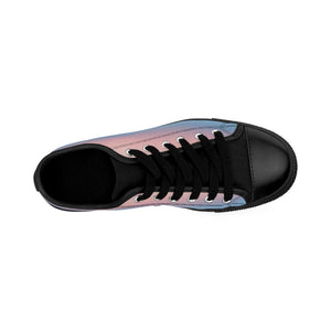 Pinkish Blue Skiez IG's  Women's Sneakers - (T.O.E.)