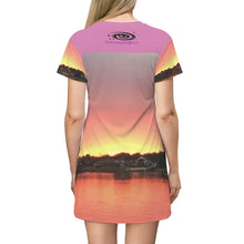 Load image into Gallery viewer, Florida Sunset T-Shirt Dress