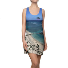 Load image into Gallery viewer, Waikiki Beach Women&#39;s Cut &amp; Sew Racerback Dress