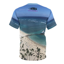 Load image into Gallery viewer, Waikiki Beach Unisex AOP Cut &amp; Sew Tee