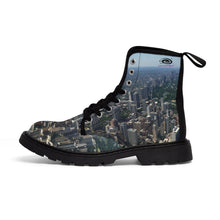 Load image into Gallery viewer, Chi-Town City View Men&#39;s Canvas Boots