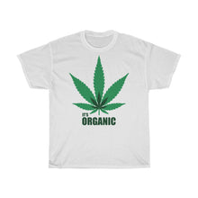 Load image into Gallery viewer, It&#39;s Organic Leaf Unisex Heavy Cotton Tee