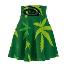 Load image into Gallery viewer, Big Leaf Women&#39;s Skater Skirt (AOP)