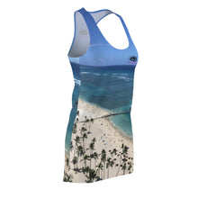 Load image into Gallery viewer, Waikiki Beach Women&#39;s Cut &amp; Sew Racerback Dress