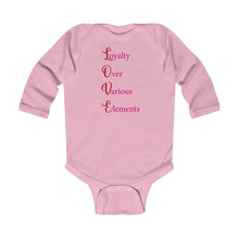 Load image into Gallery viewer, L.O.V.E.Infant Long Sleeve Bodysuit