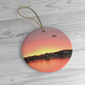 Florida Horizon Ceramic Ornaments