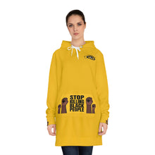 Load image into Gallery viewer, Stop Killing Black People Women&#39;s Hoodie Dress (AOP)