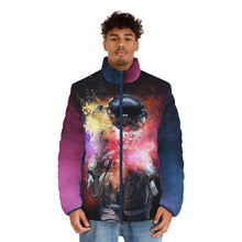 Load image into Gallery viewer, Spaceman (CE) Men&#39;s Puffer Jacket (AOP)