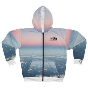 Tour Of Europe Skyline AOP Unisex Zip Hoodie