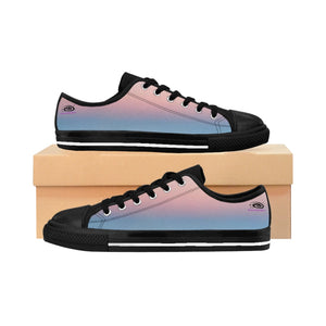 Pinkish Blue Skiez IG's  Women's Sneakers - (T.O.E.)