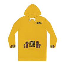 Load image into Gallery viewer, Stop Killing Black People Women&#39;s Hoodie Dress (AOP)