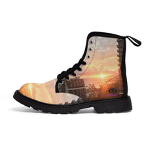 Load image into Gallery viewer, Hawaii&#39;s City Skies Men&#39;s Canvas Boots