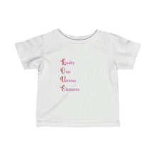 Load image into Gallery viewer, L.O.V.E. Infant Fine Jersey Tee