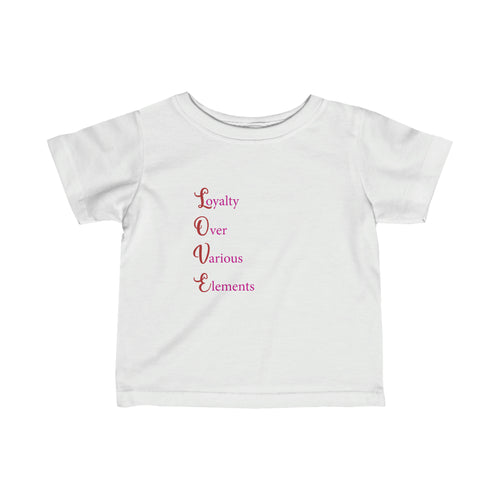 L.O.V.E. Infant Fine Jersey Tee