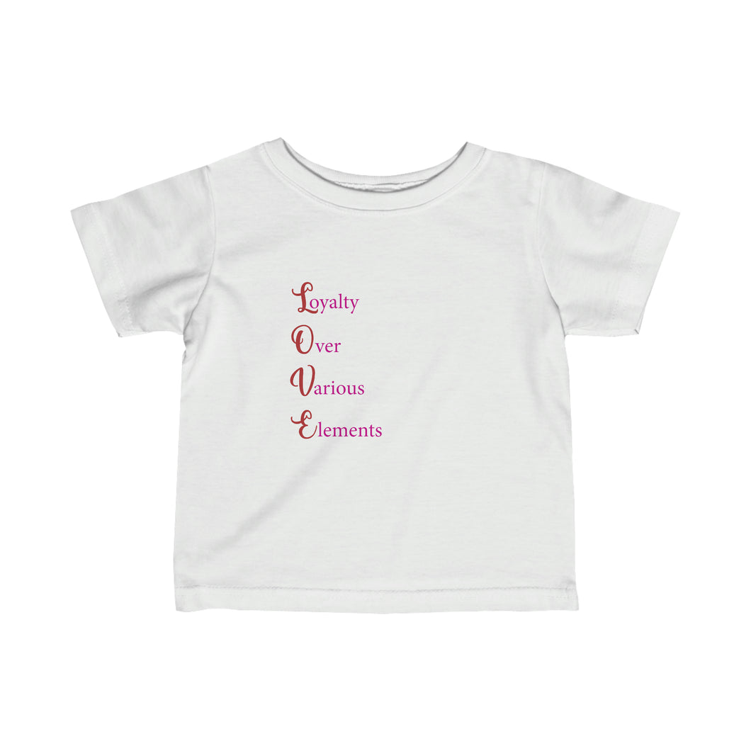 L.O.V.E. Infant Fine Jersey Tee