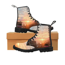 Load image into Gallery viewer, Hawaii&#39;s City Skies Men&#39;s Canvas Boots