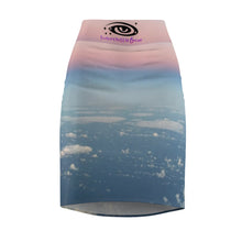 Load image into Gallery viewer, Tour Of Europe Skies Women&#39;s Pencil Skirt