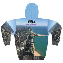 Load image into Gallery viewer, Chi Town City View AOP Unisex Pullover Hoodie