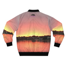 Load image into Gallery viewer, Florida&#39;s Sun Set Men&#39;s AOP Bomber Jacket