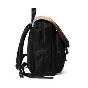 Hawaii City Sky Lines Unisex Casual Shoulder Backpack