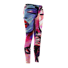 Load image into Gallery viewer, Women&#39;s Cut &amp; Sew Casual Leggings (AOP)