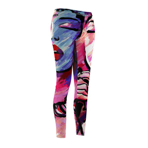 Women's Cut & Sew Casual Leggings (AOP)