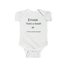 Load image into Gallery viewer, Infant Fine Jersey Bodysuit